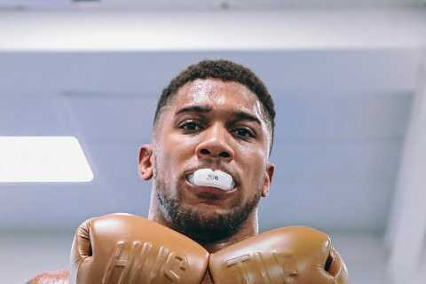 Gobby students who taunted ex-boxing champion Anthony Joshua left quaking as he marches into their flat