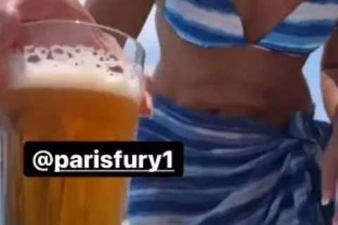 Tyson Fury forced to rub wife Paris feet in bed as he enjoys retirement after making her bring all his beer on holiday