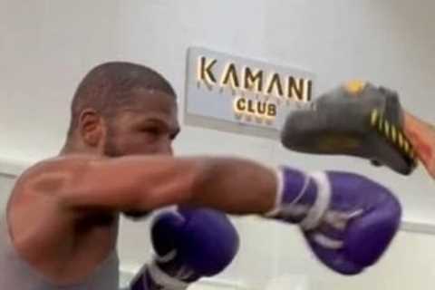 Watch Floyd Mayweather, 45, in secret training days before comeback with his next fight announcement ‘coming up soon’