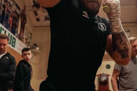 ‘I’d slaughter him’ – Conor McGregor ‘not in same league as me’ and would get battered in fight, says Gary O’Sullivan