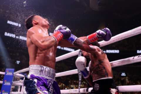 Watch ringside footage of Gervonta Davis’ brutal KO against Rolando Romero as US star admits ‘I didn’t throw it hard’