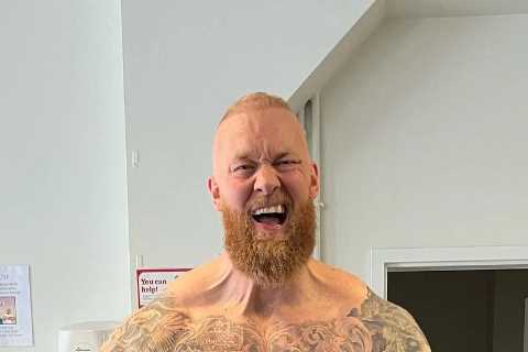 Thor Bjornsson reveals drastic weight loss after losing dedication to training since beating rival Eddie Hall