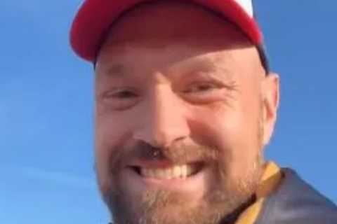 Tyson Fury ‘butchers’ two training sessions before going on run with dad John as Brit keeps fit during retirement