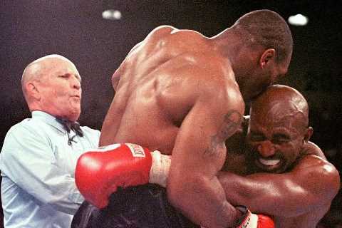 Mike Tyson describes what Evander Holyfield’s ear tasted like 25 years on from biting rival in the ring