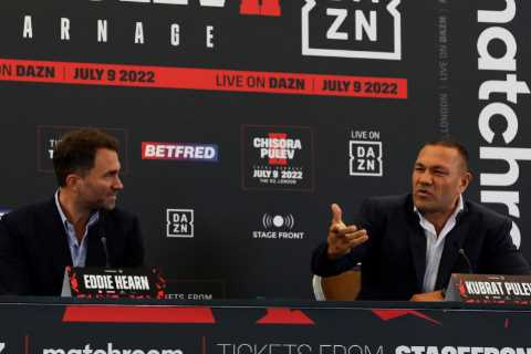 ‘I guarantee I’ll stop him’ – Derek Chisora vows to smash Kubrat Pulev like Anthony Joshua did ahead of July fight