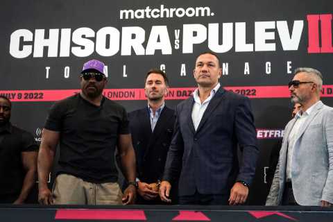 Derek Chisora vs Kubrat Pulev: Date, UK start time, live stream, TV channel and undercard for heavyweight rematch