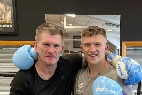 Ricky Hatton calls for sparring session with ‘k***’ Jake Paul as British boxing legend prepares for ring return