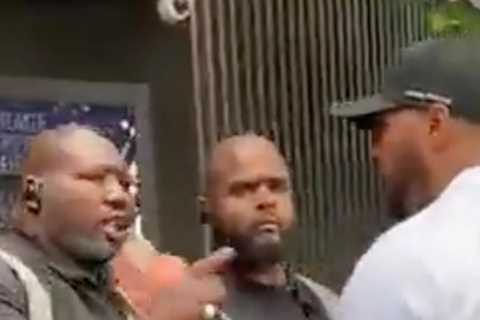 Ex-heavyweight champ Julius Francis, who fought Mike Tyson, KOs rowdy man with one punch in new job as security officer