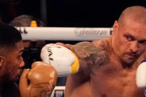 ‘AJ has height, reach and power advantages’ – Anthony Joshua told to be smarter to beat Oleksandr Usyk in rematch