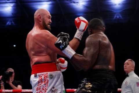 Tyson Fury hits back at Dillian Whyte over claims he used ‘illegal’ move and says he PRAYED for rival before fight