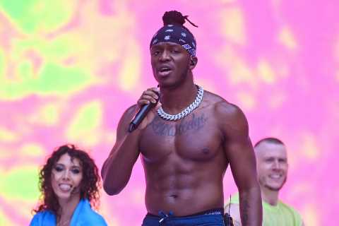 KSI shows off stunning ripped body transformation as YouTube star’s new boxing trainer is revealed ahead of return