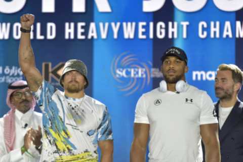 ‘People close to me have died’ – Usyk won’t use Ukraine’s war with Russia as motivation for Anthony Joshua rematch