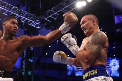 ‘Has to bust him up’ – Eddie Hearn tells Anthony Joshua what he needs to do to beat Oleksandr Usyk as rematch announced