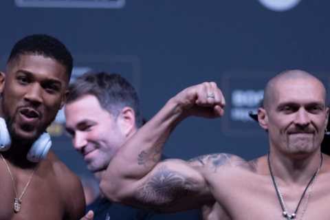 Tyson Fury says Anthony Joshua is ‘happy to come second’ and Usyk will win rematch as he is ‘too good of a boxer’