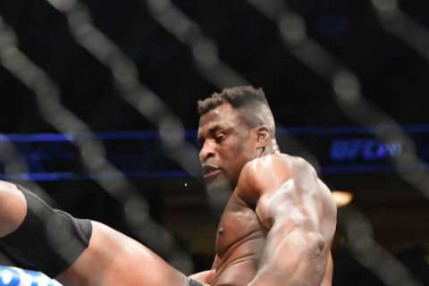 Francis Ngannou cools talk of Tyson Fury fight by revealing he could make stunning UFC return in December after surgery