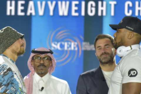 Anthony Joshua warned to ‘let his hands go’ in Usyk rematch as Eddie Hearn tips fight to be ‘more exciting’ than first