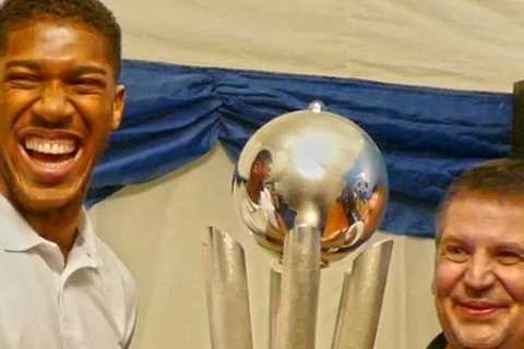 Anthony Joshua reveals he wants to be professional DARTS player if he wasn’t in boxing and what ultimate cheat meal is