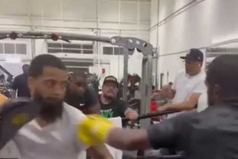 Watch Floyd Mayweather, 45, in training while ‘plotting on ways to make 9 figures’ amid Conor McGregor rematch rumours