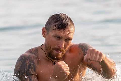 Anthony Joshua in deep water ahead of Oleksandr Usyk rematch with Ukrainian swimming for FIVE HOURS a day to get fit