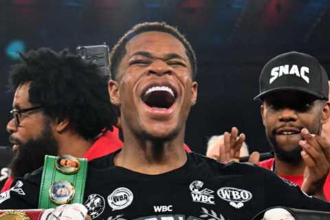‘He doesn’t have it’ – Ryan Garcia aims another dig at Devin Haney despite dominant win over George Kambosos