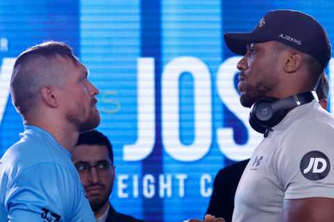 Anthony Joshua ‘more than capable’ of winning crunch Usyk rematch if he carries ‘belief’ into Saudi ring
