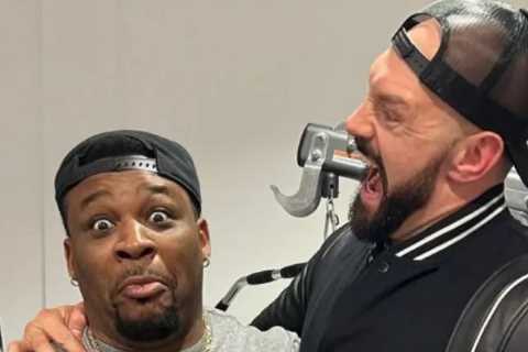 Tyson Fury’s trainer SugarHill Steward could coach Jarrell Miller as shamed boxer’s promoter eyes Dillian Whyte fight