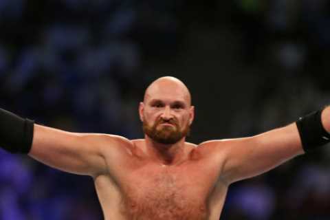 Tyson Fury linked with sensational WWE return to fight Logan Paul or Drew McIntyre at Clash of the Castle in Wales