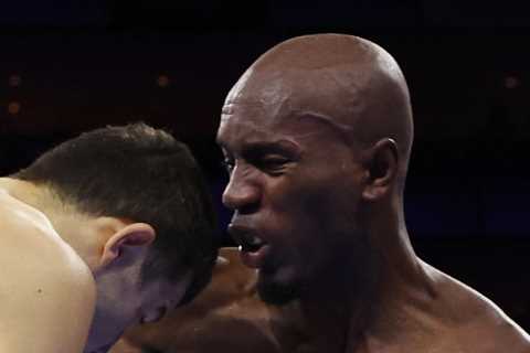 Boxer Michel Soro suffers horror cut as head clash with Israil Madrimov causes their fight to end in controversy AGAIN