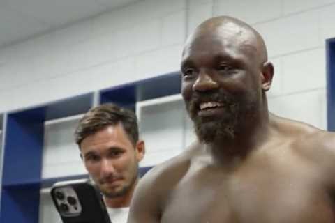 Watch Anthony Joshua ask old pal Derek Chisora to be in his corner for Saudi Arabia revenge mission vs Oleksandr Usyk