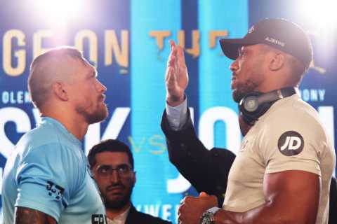 Anthony Joshua WON’T retire from boxing if he loses crunch Saudi rematch with Oleksandr Usyk, insists Eddie Hearn