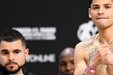 Ryan Garcia vows to ‘TORTURE’ Gervonta Davis and says he will make KO win look ‘EASY’ after scouting rival from ringside