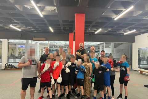 Tyson Fury made surprise visit to my boxing gym to offer each and every kid advice on how to become world champ like him