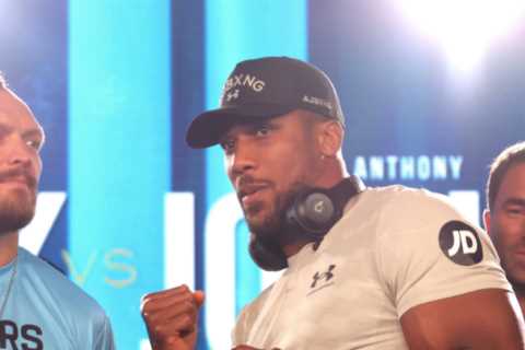 Anthony Joshua offered specialist sparring by Olympic silver medallist Richard Torrez for Oleksandr Usyk rematch
