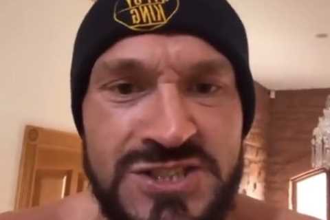 ‘Heavyweights – I own these motherf***ers’ – Tyson Fury roars message to boxing rivals Joshua, Usyk and Wilder