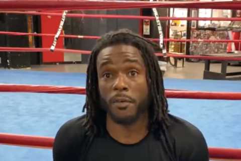 Hasim Rahman Jr ready to fight Jake Paul NEXT WEEK and claims he can make 200lb after hosting unofficial weigh in