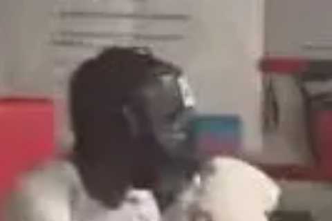 Watch Adrien Broner hilariously get his sons, 15 and 12, to SPAR to settle their differences.. with winner getting $100