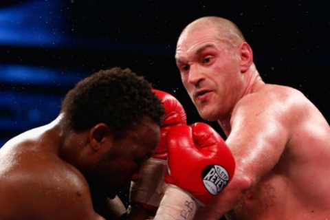 ‘If I see him, I’ll punch him’ – Tyson Fury warns old pal Derek Chisora after fall out and rages ‘kiss my a***’