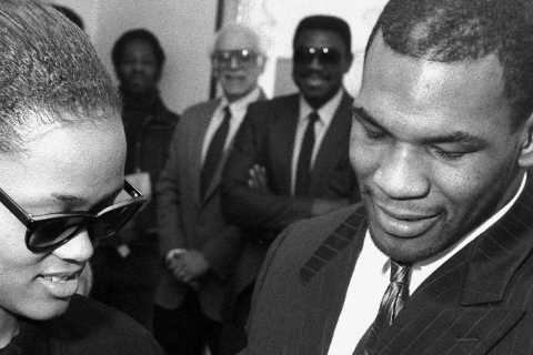 Mike Tyson’s three wives include one he caught having sex with Brad Pitt, one who is a doctor and ex-convict Kiki
