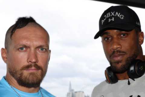 ‘Cut that s*** out’ – Anthony Joshua blasted for approach to Oleksandr Usyk rematch by Johnny Nelson