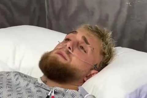 Jake Paul jokes he has broken back from ‘carrying rivals’ as he has Julia Rose dress up as his nurse in hilarious video