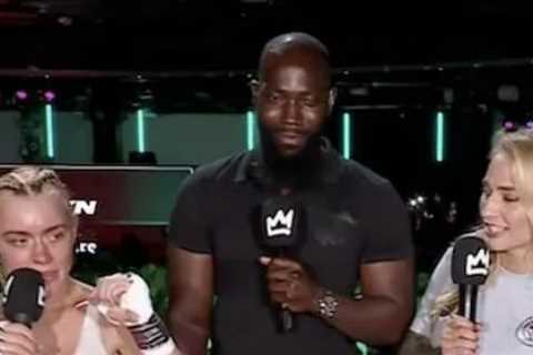 ‘Where was that knockout?’ – Love Island star AJ Bunker hits out at ‘rigged’ fight against OnlyFans model Elle Brooke