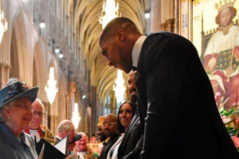 Anthony Joshua claims he’s not been respected as heavyweight king because of his love of tea, biscuits and THE QUEEN