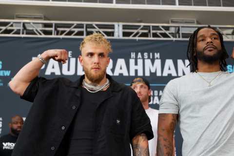 Jake Paul was advised NOT to fight Hasim Rahman Jr as boxer was ‘too experienced’, says YouTuber’s coach