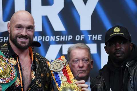 Tyson Fury’s ‘real name is LUKE but he changed it to sound ‘harder’ like Iron Mike’, says Dillian Whyte