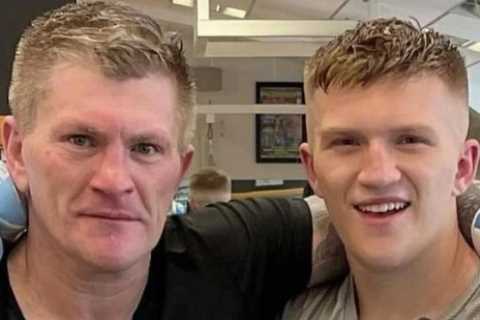 ‘S***, don’t tell your mum’ – Ricky Hatton once floored son Campbell aged 14 during brutal sparring session