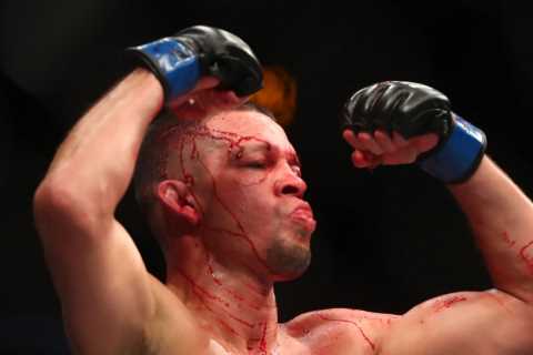 UFC hardman Nate Diaz’s blunt reaction when asked if he would fight Jake Paul in boxing bout