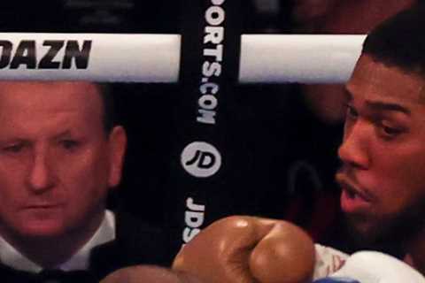 Anthony Joshua told to RUGBY TACKLE Oleksandr Usyk and make him a ‘sitting duck’ in rematch by Eddie Hearn