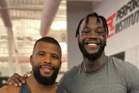Tyson Fury’s rival Deontay Wilder looks in incredible shape while training with Badou Jack ahead of ring return