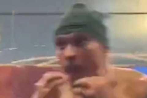 Fears for Anthony Joshua as Oleksandr Usyk training footage shows heavyweight rival’s hench body transformation