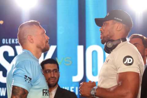 Anthony Joshua must go ‘toe to toe’ with Oleksandr Usyk in rematch as Joe Joyce recalls intense sparring with Brit rival